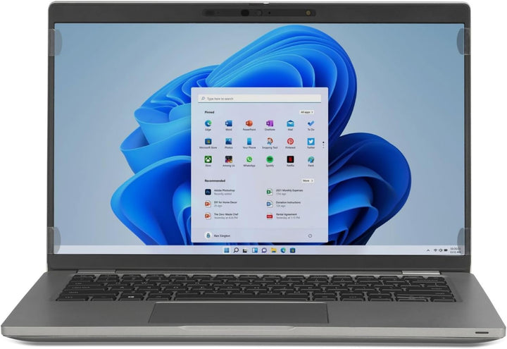 Kensington Blickschutzfilter für Laptops 14 Zoll, 16:9, Geeignet für Dell, HP, Lenovo, ASUS, Acer, D