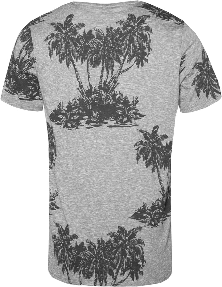 Protest Herren Manton T-Shirt M Dunkelgrau Melert, M Dunkelgrau Melert