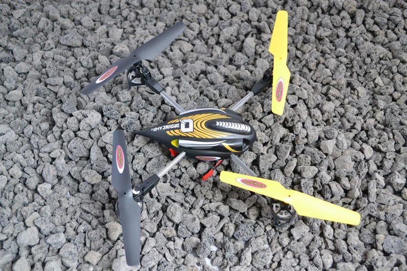 Jamara 038831 - Q-drohne AHP Quadrocopter mit Kamera und Komp