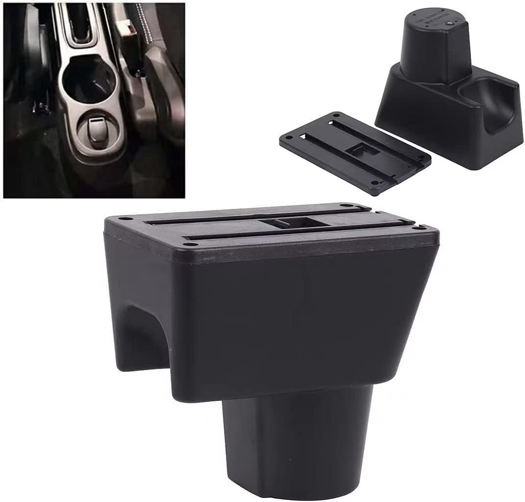 KAERGK Auto Armlehne für Renault Dacia Duster I 2010-2015 Doppelschicht Mittelkonsole Grosse Aufbewa