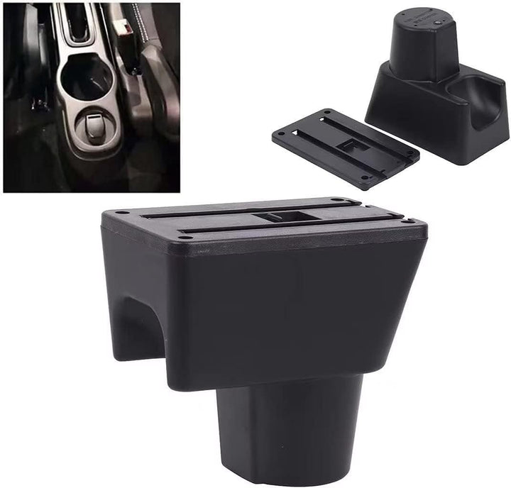 KAERGK Auto Armlehne für Renault Dacia Duster I 2010-2015 Doppelschicht Mittelkonsole Grosse Aufbewa