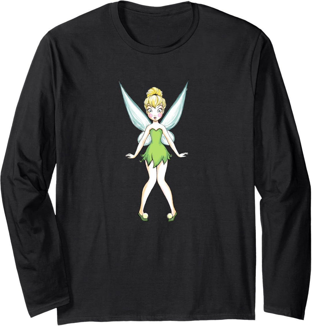 Disney Tinker Bell Surprised Langarmshirt