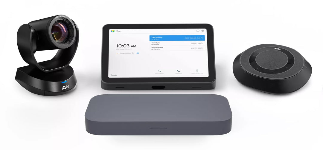 ASUS Google Meet GQE20A・Large Room Kit・Kit für Videokonferenzen (Freisprechgerät・Touchscreen-Konsole