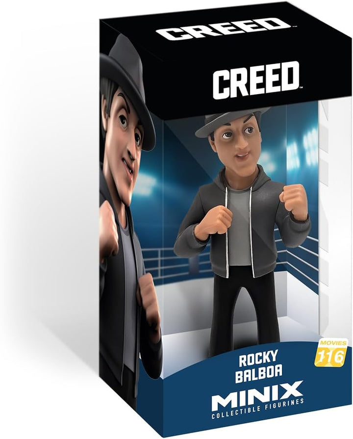 MINIX Rocky Lederfigur - Creed - Sammlerstücke 12 cm für Ausstellung, Geschenkidee für Kinder und Er
