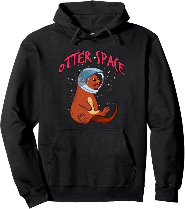 Otter Platz für Otter Fans Pullover Hoodie