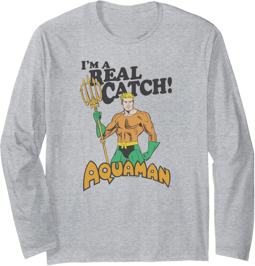 Aquaman Real Catch Langarmshirt