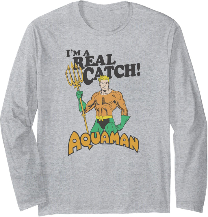 Aquaman Real Catch Langarmshirt