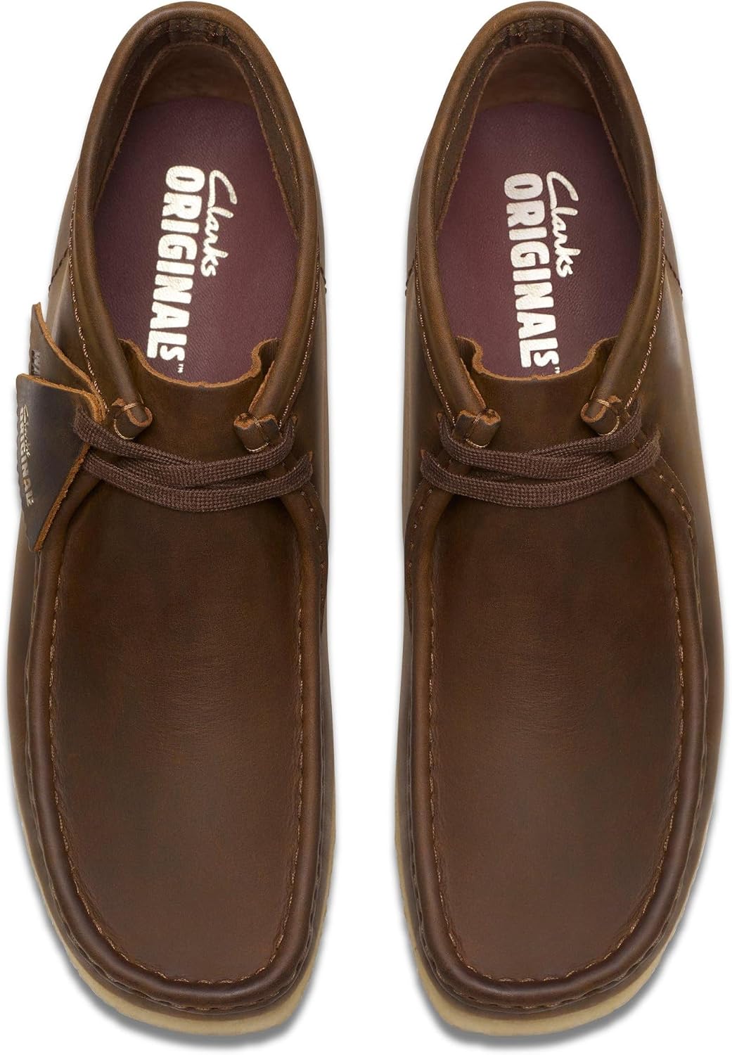 Clarks Wallabee Stiefel 43 EU Beeswax 26155513, 43 EU Beeswax 26155513