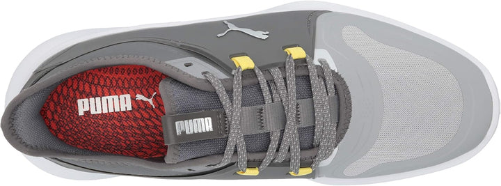 PUMA Herren Ignite Fasten8 Disc Golfschuh 40 EU High Rise Puma Silver Quiet Shade, 40 EU High Rise P