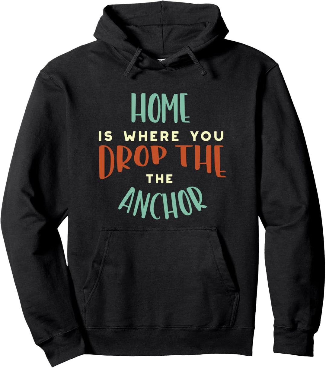 Lustiges Bootsfahrer-Wortspiel, Leben auf dem Boot Design Pullover Hoodie