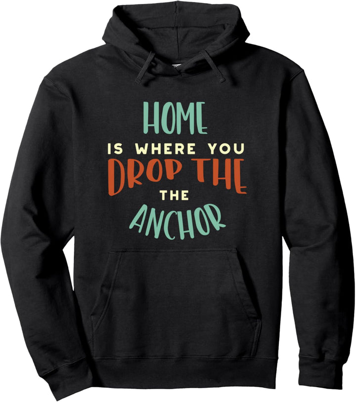 Lustiges Bootsfahrer-Wortspiel, Leben auf dem Boot Design Pullover Hoodie