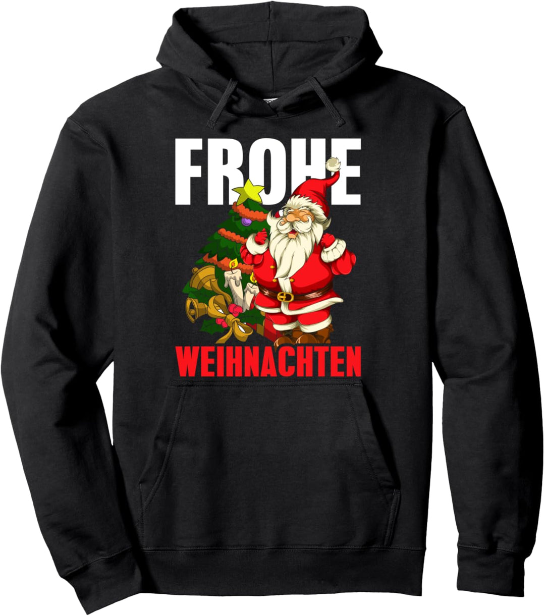 Weihnachtsmann Kinder Jungen Geschenk Frohe Weihnachten Pullover Hoodie
