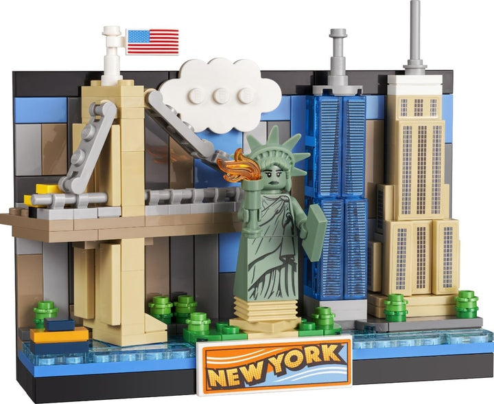 Lego 40519 Creator Postkarte aus New York 254 Teile baubare LEGO® 3D-Postkarte .