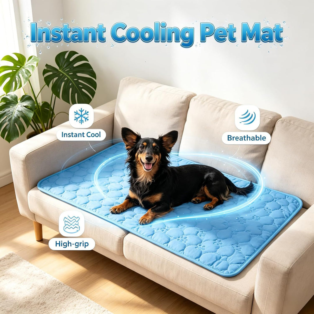 Generisch Kühlmatte selbstkühlend für Hund Und Katze, Neu Selbst Kühlende Hundematte Sommer, rutschf
