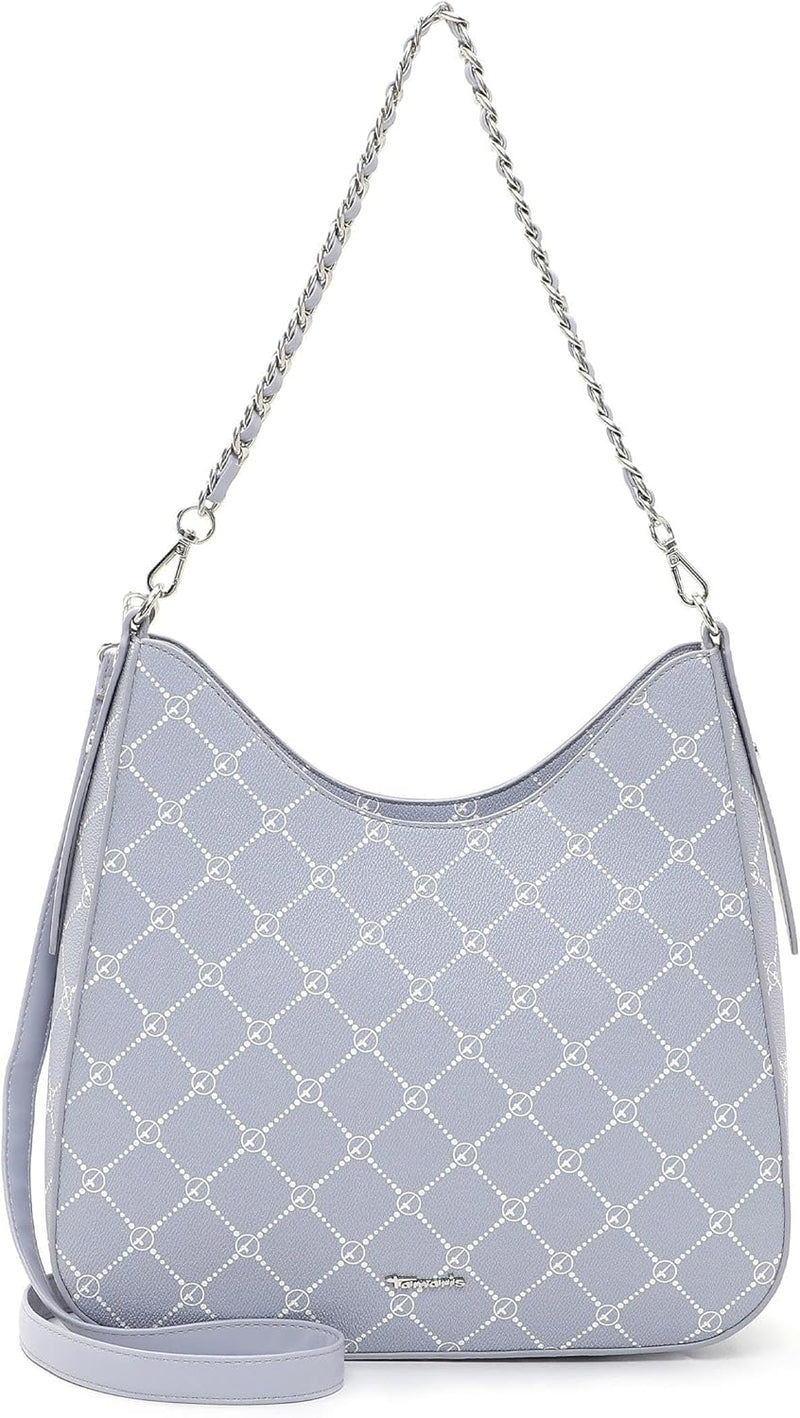 Tamaris Beutel Anastasia Summer 32102 Damen Handtaschen Print Einheitsgrösse Greyblue 855, Einheitsg