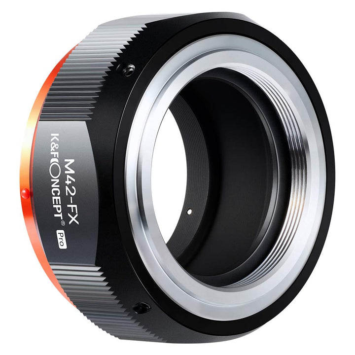 K&amp;F Concept M10115 M42-FX Hochpräziser Objektivadapter für M42-Objektiv zum Fujifilm Fuji X-Serie X