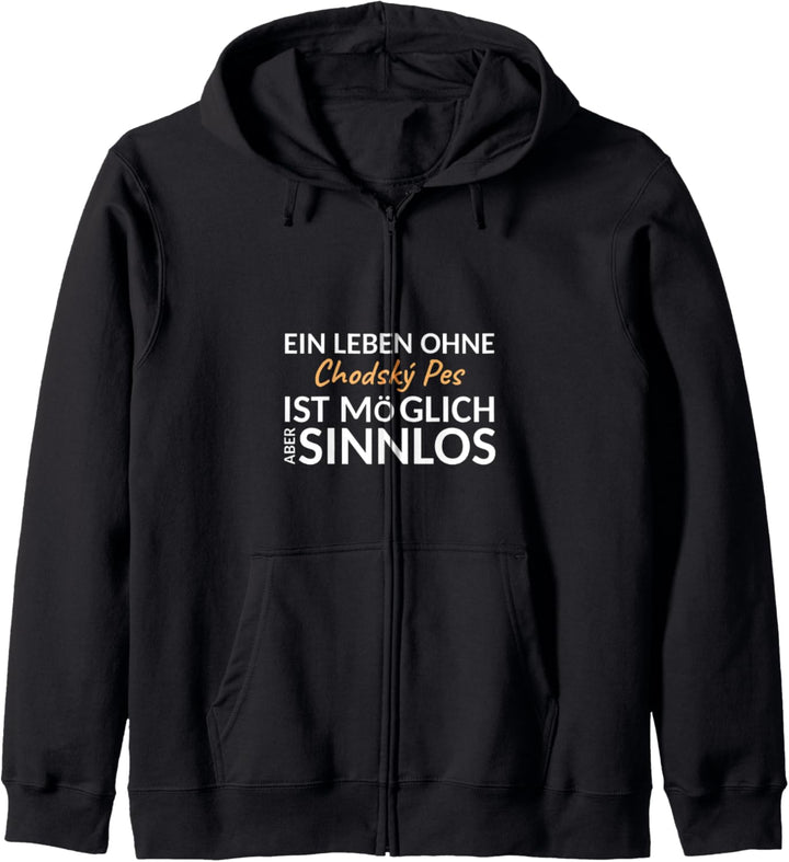Chodsk'y Pes Hundebesitzer-in lustig Spruch Geschenk Kapuzenjacke
