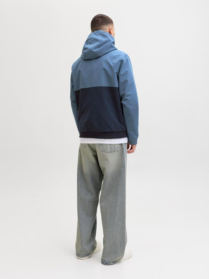 JACK & JONES Herren Jjerush Hood Bomber Noos Pls Bomberjacke XS Blue Mirage, XS Blue Mirage