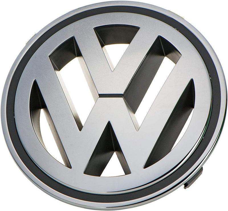 Volkswagen Original VW Ersatzteile VW Zeichen Emblem Kühlergrill 150mm (Golf V Jetta Passat)