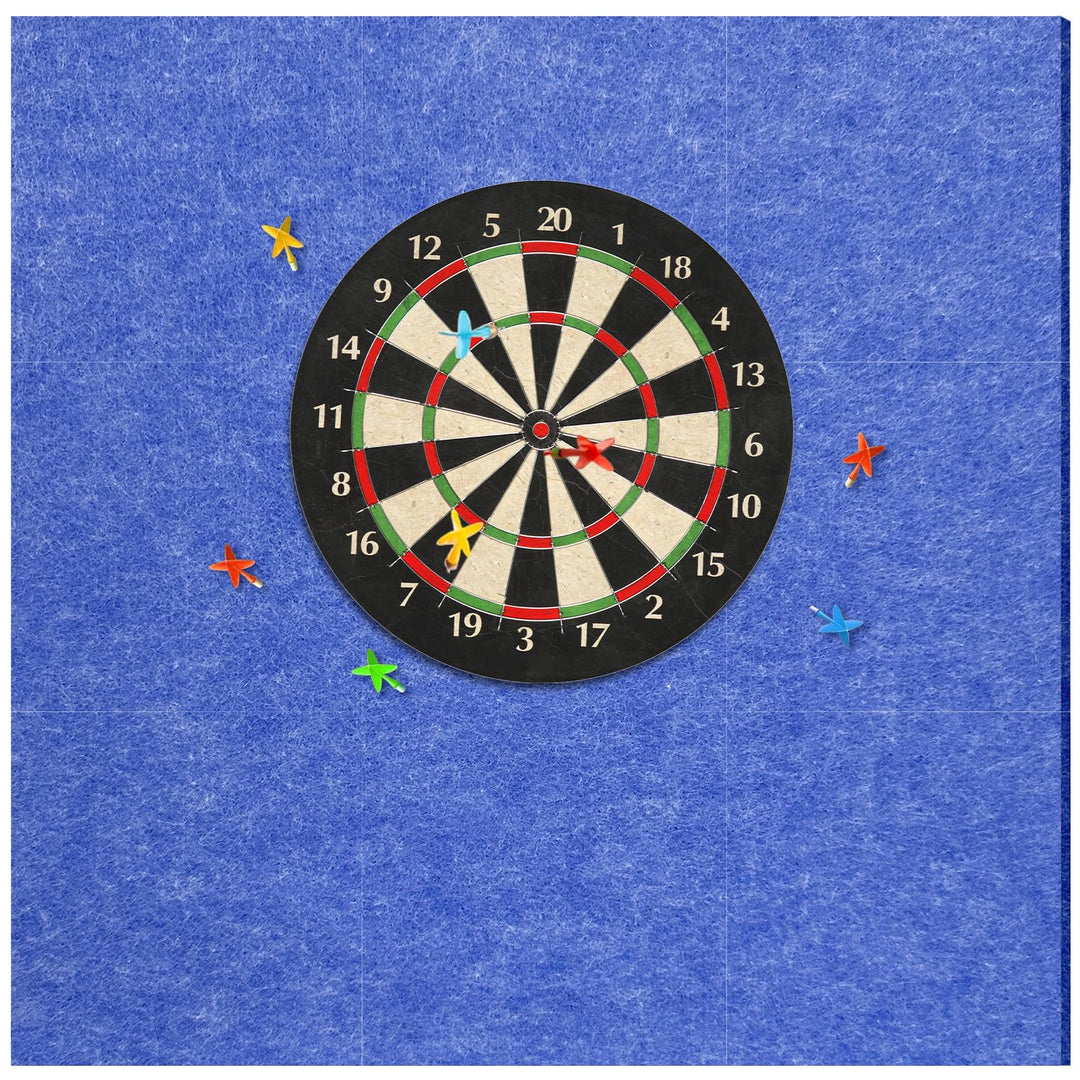KEAGAN Dartboard-Wandschutz, Dartboard-Umrandung, Wandschutz aus Filz, Dartboard-Wandschutz, Selbstk
