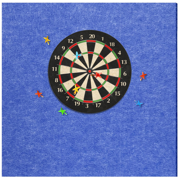 KEAGAN Dartboard-Wandschutz, Dartboard-Umrandung, Wandschutz aus Filz, Dartboard-Wandschutz, Selbstk