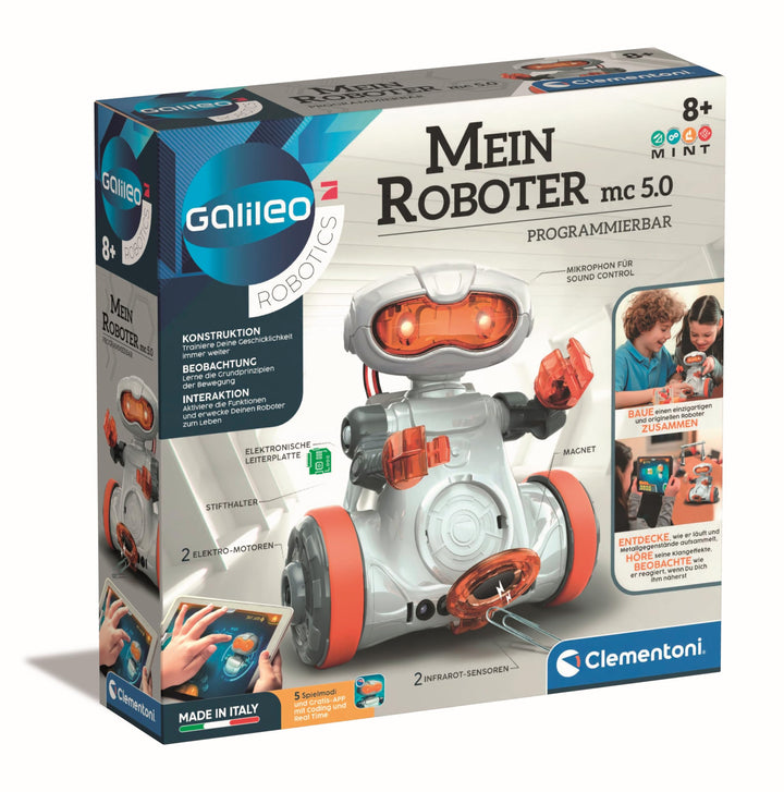 Galileo Robotics – Mein Roboter MC 5.0, Robotik für kleine Ingenieure, High-Tech Spielzeug, ideal al
