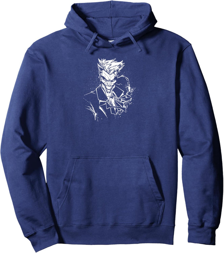 Batman Joker's Splatter Smile Pullover Hoodie