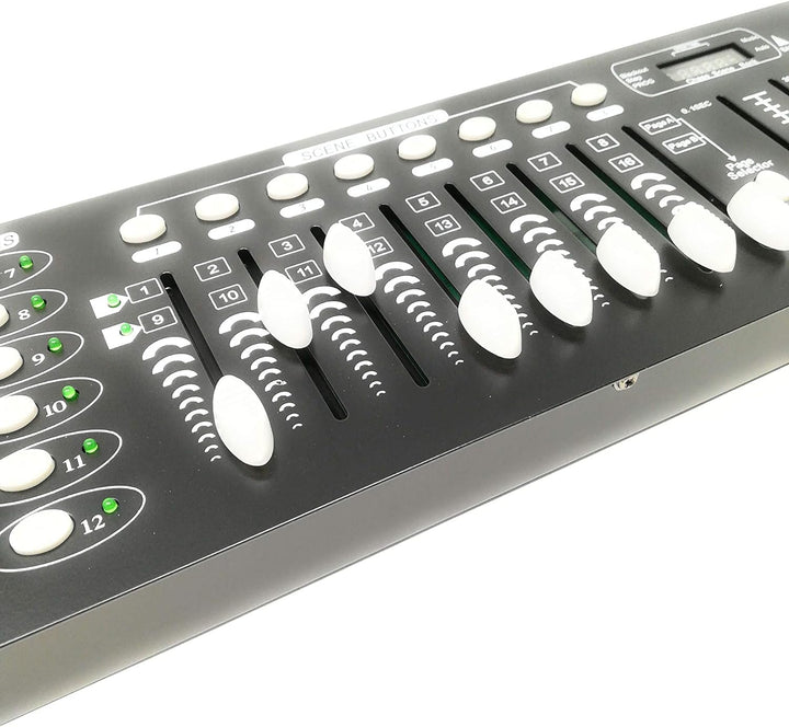 Saldi DMX512 Steuerung der Lichter Effekte, DMX-Controller für DJ-Mixer, 192 Kanäle