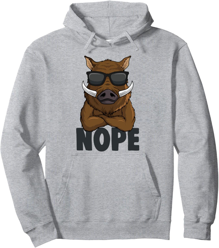 Wildschwein Keiler Jäger Kinder Pullover Hoodie