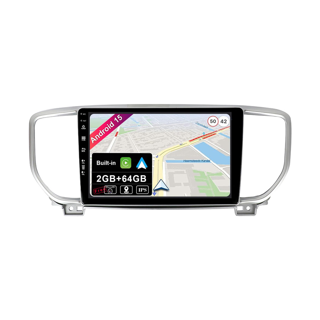 JOYX Android 15 IPS Autoradio Passt für KIA KX5 / Sportage 4 (2016-2019) - Eingebautes Kabellos CarP