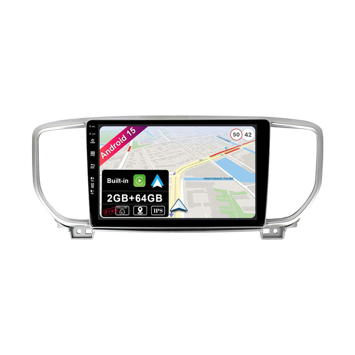JOYX Android 15 IPS Autoradio Passt für KIA KX5 / Sportage 4 (2016-2019) - Eingebautes Kabellos CarP