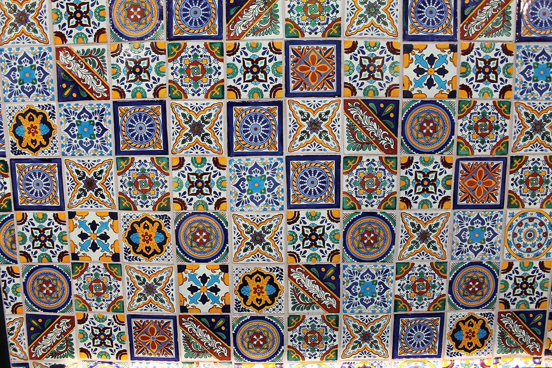 Cerames Mexikanische Keramische Fliesen Ramon - 30 dekorative mexikanische mosaik fliesen für Badezi