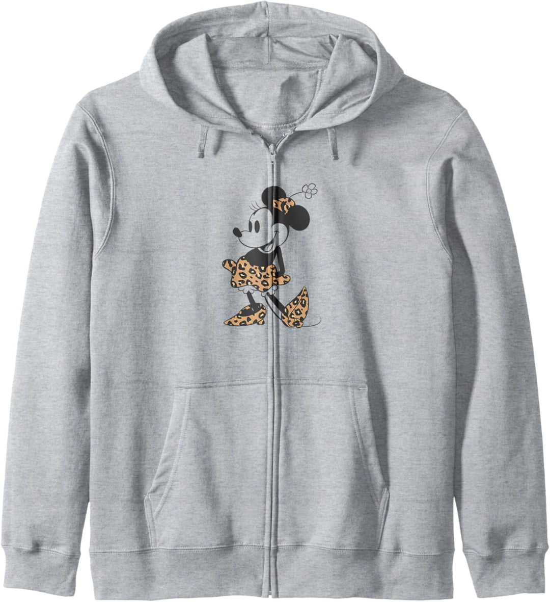 Disney Minnie Mouse Cheetah Print Outfit Kapuzenjacke
