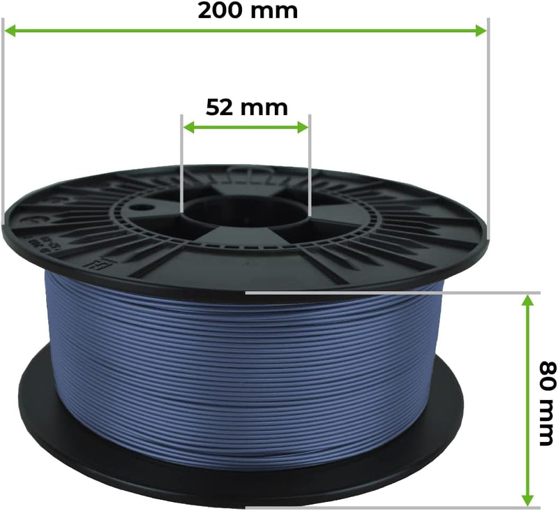 NEBULA PLA filament 1.75 mm (± 0,05 mm), 3D drucker filament 1 kg spule, 3D printer pla filament her