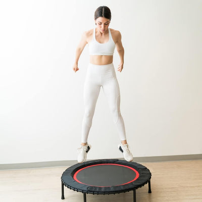 ATC Handels GmbH Trampolin Fitness mit und ohne Railing in 100 oder 120 cm - Fitness für zuhause, ef