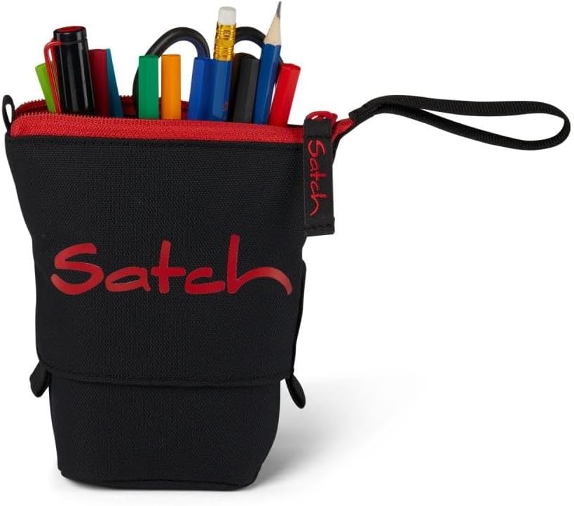 Satch Pack Pencil Slider Light Edition Schulrucksack Set 3tlg. inkl. Sportbeutel (Fire Phantom), Fir