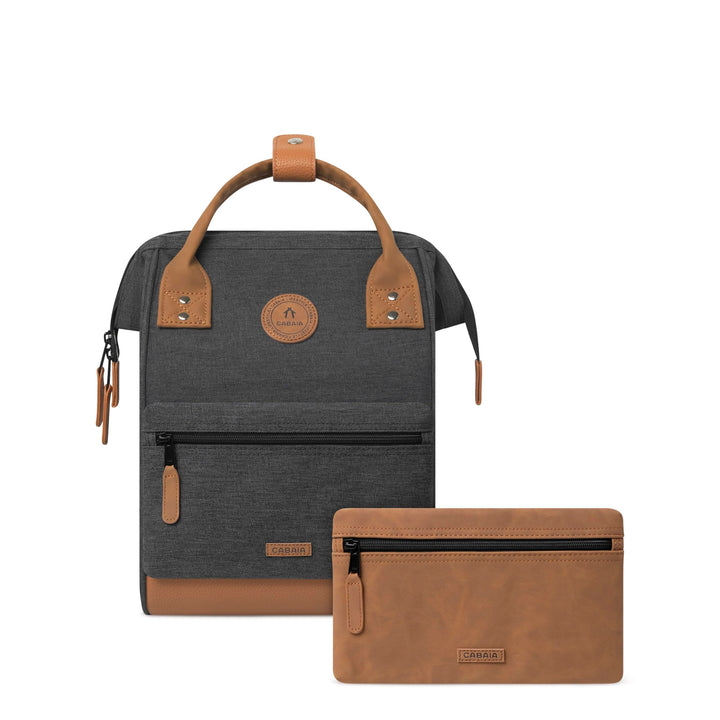 Cabaïa - Rucksack - Unisex & Geräumig - Ideal als Handgepäck, für die Arbeit & Abenteuer - 2 Austaus