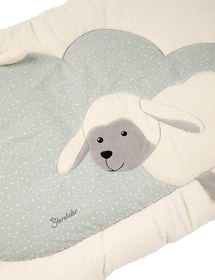 Sterntaler Krabbeldecke Schaf Stanley, Alter: ab 0 Monate, Grösse: 95 x 130 cm, Beige/Grau