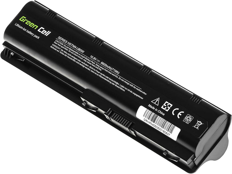 Green Cell® Extended Serie MU06 Laptop Akku für HP 250 255 2000 635 650 655 Pavilion G4 G6 G62 G7 Co