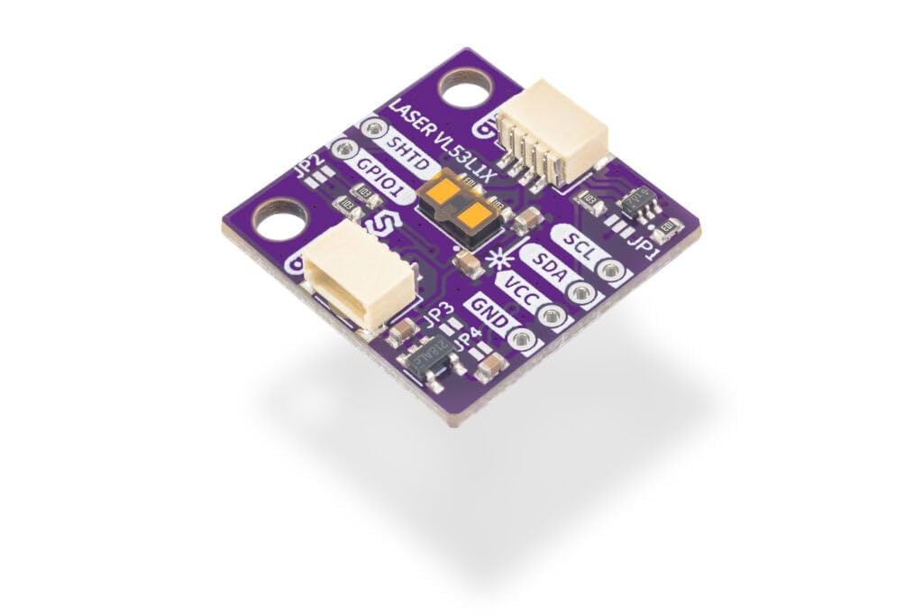 Soldered VL53L1X ToF Laser Entfernungssensor | 3,3V | Made in EU | 333064