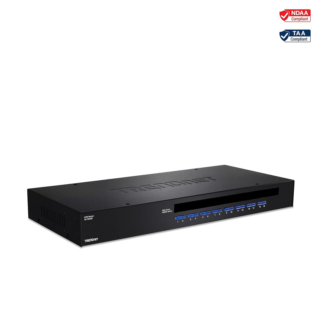 StarTech.com 4 Port Black USB KVM Switch Kit with Cables and Audio