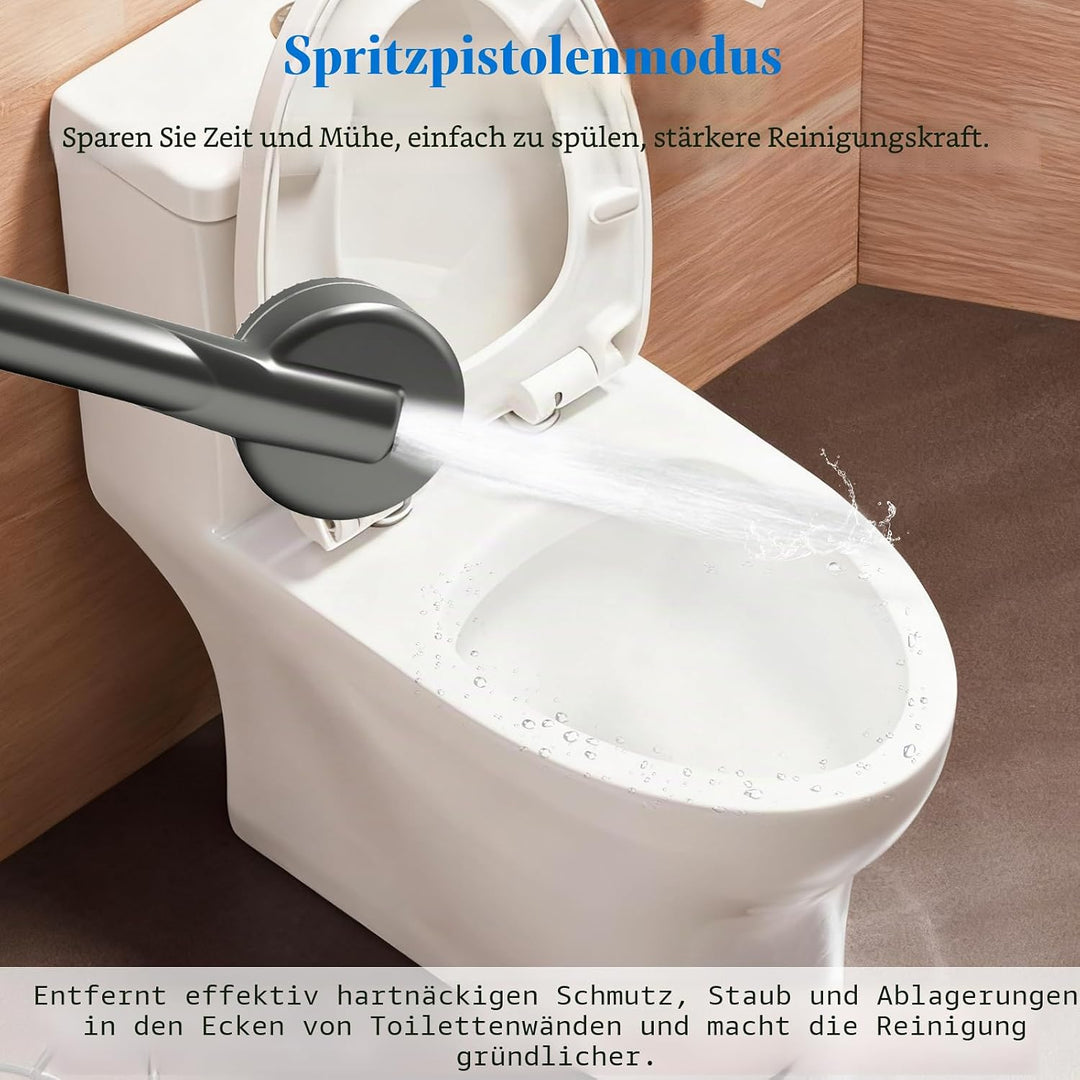 Duschkopf mit Filter, Hochdruck Handbrause mit 1.5 M Schlauch, Brausekopf Dusche, 4 Strahlarten, Dus