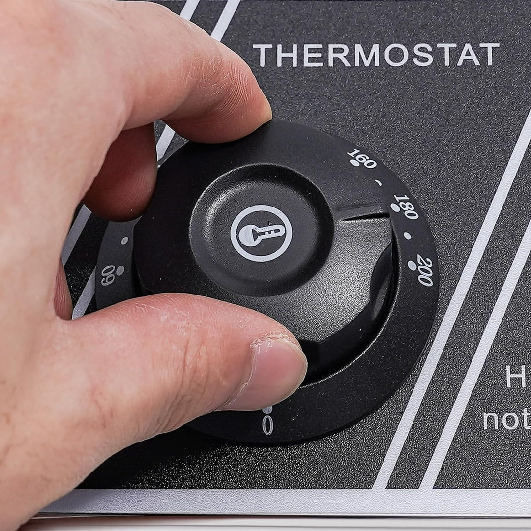 Friteuse Edelstahl Doppel Fritteuse Fritöse 2x6L Friteuse öl Elektro mit Zeitfunktion Temperatur Ein