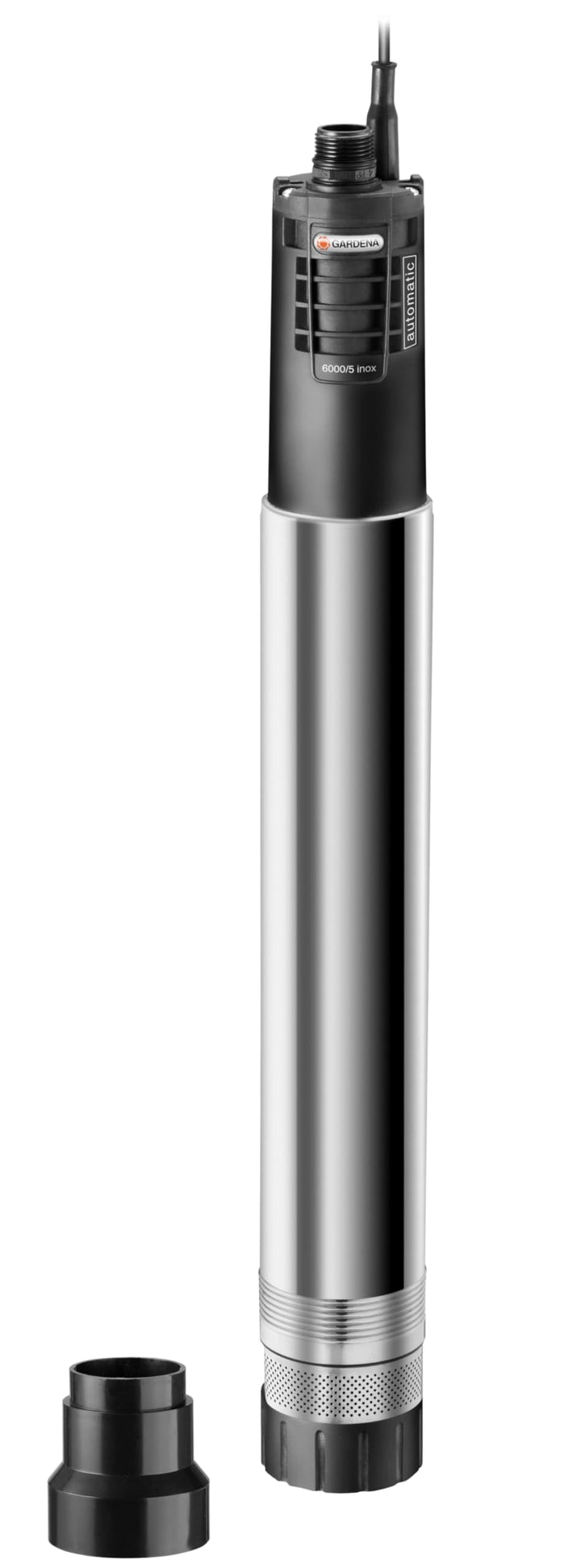 Gardena Premium Tiefbrunnenpumpe 6000/5 inox automatic: Brunnenpumpe mit 6000 l/h Fördermenge aus ro