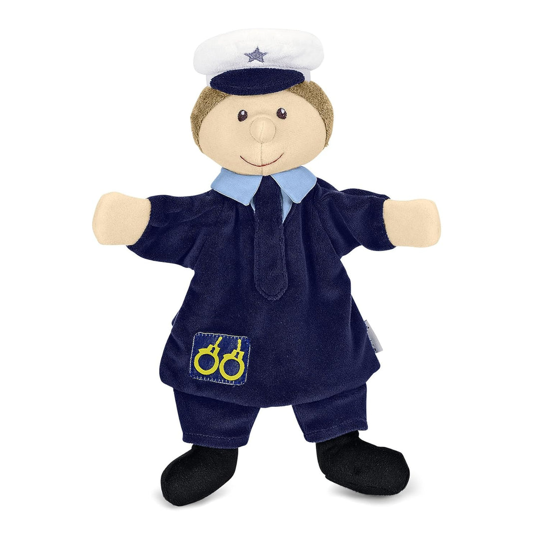 Sterntaler 3601645 Handpuppe Polizist, 29 x 27 x 9 cm, Blau