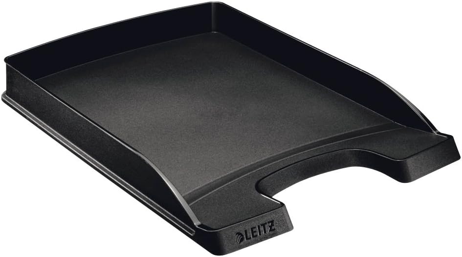 Leitz Briefkorb Flach A4, 10er Pack, Ideal für die Ablage und Organisation von A4 Unterlagen, Stapel