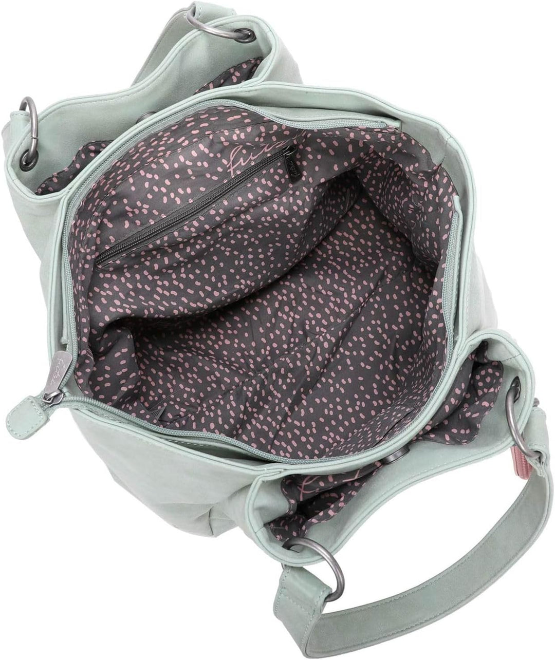 Fritzi aus Preussen Fritzi42N Vintage Shopper Tasche 45 cm Lime Einheitsgrösse, Lime Einheitsgrösse