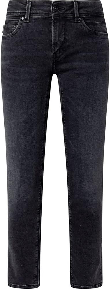 Pepe Jeans Damen Jeans New Brooke 31W / 34L Black (Denim-vs1), 31W / 34L Black (Denim-vs1)