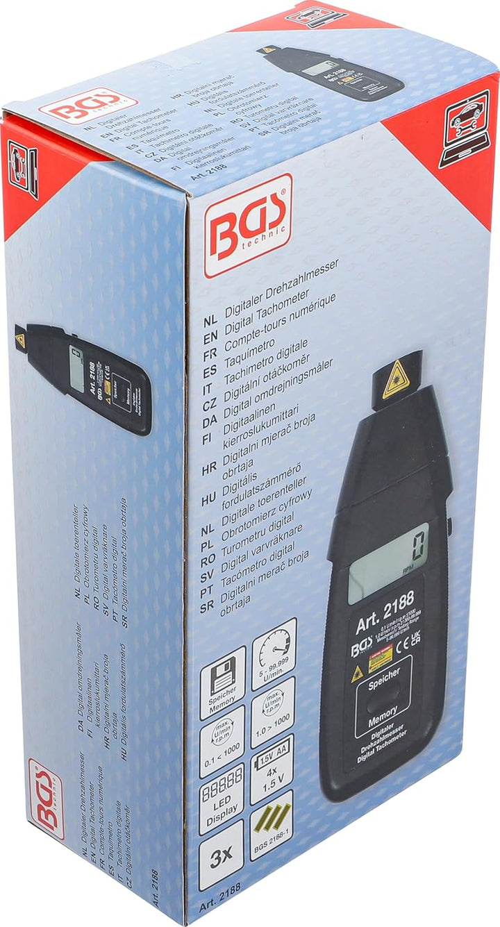 BGS 2188 | Digitaler Drehzahlmesser, Digitaler Drehzahlmesser