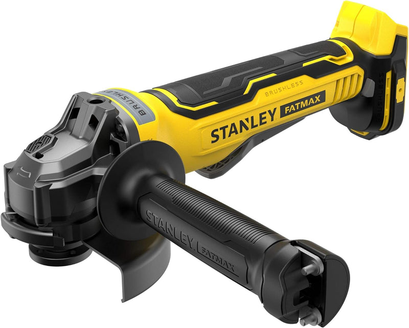 Stanley FatMax V20 Akku-Winkelschleifer SFMCG700B (18V, 125mm Scheiben-ø, bürstenloser Motor, robust